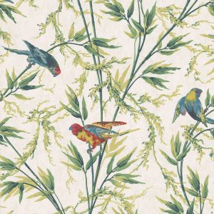 Great Ormond St Tropical Little Greene Wallpaper