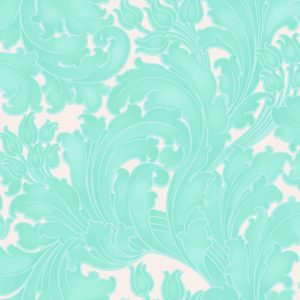 Tulip Powder Blue Little Greene Wallpaper