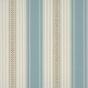 Maddox St Blue Dusk Little Greene Wallpaper