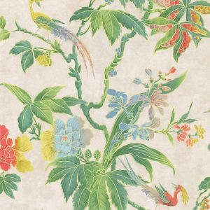 Paradise Feather Little Greene Wallpaper