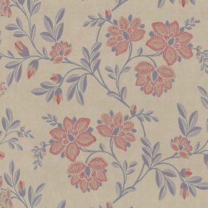 Stitch Berry Little Greene Wallpaper